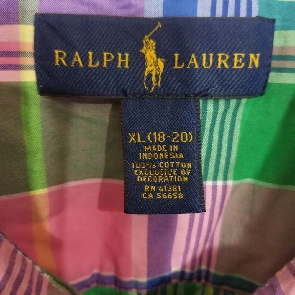 Ralph Lauren plaid shirt